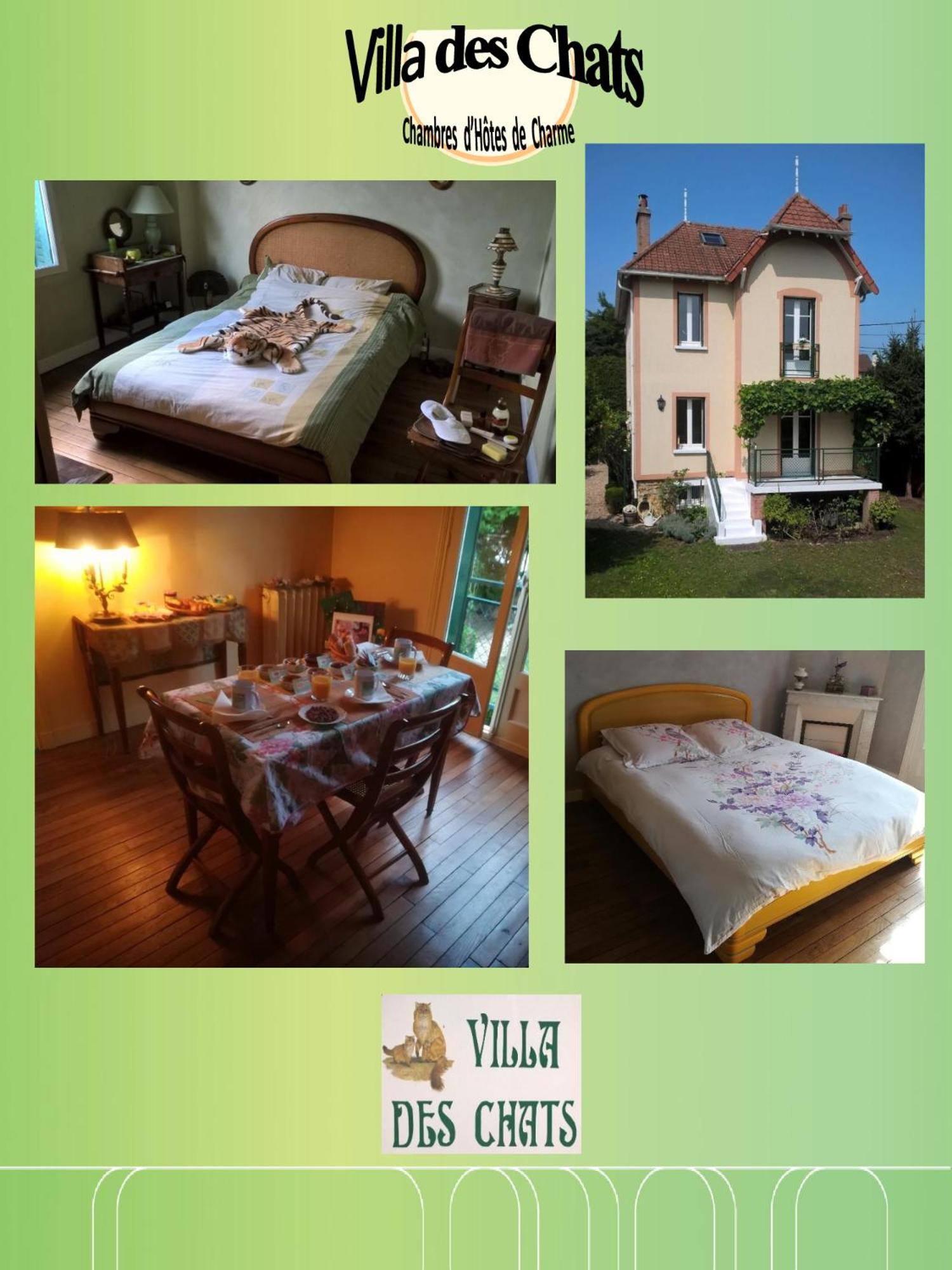 La Villa Des Chats Andresy ภายนอก รูปภาพ